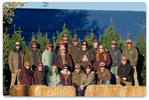 The Heidrich’s nursery team